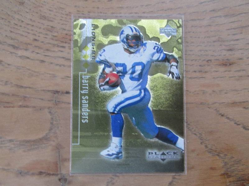 1998 Black Diamond Barry Sanders 21...