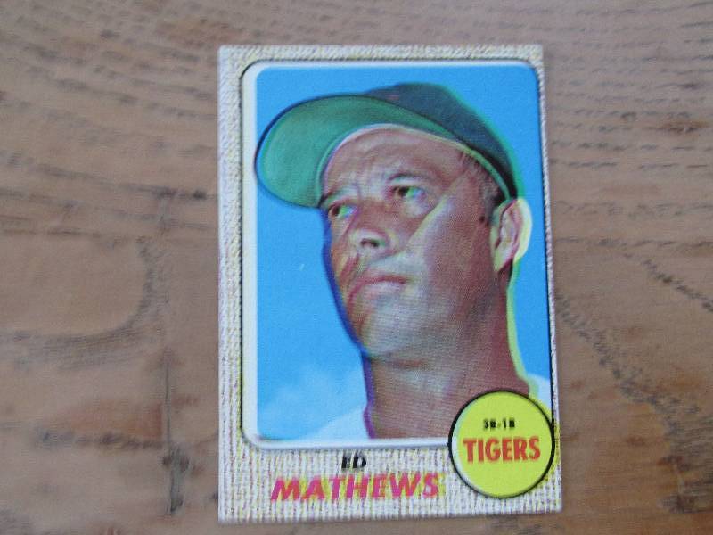 1968 Ed Mathews card...