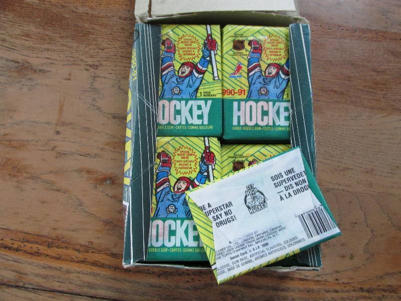 1990 - 1991 Wax Box unopened Opee -...