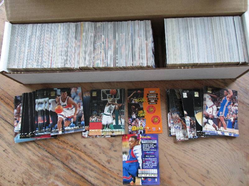 Box of 1993 - 1994 Topps Stadium Cl...