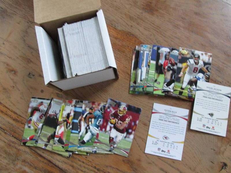 2011 - 2012 Topps Prime football ca...