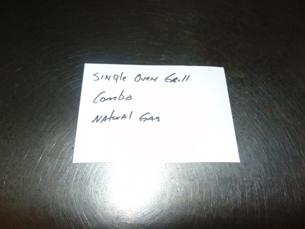 South Bend Single Oven Grill Combo