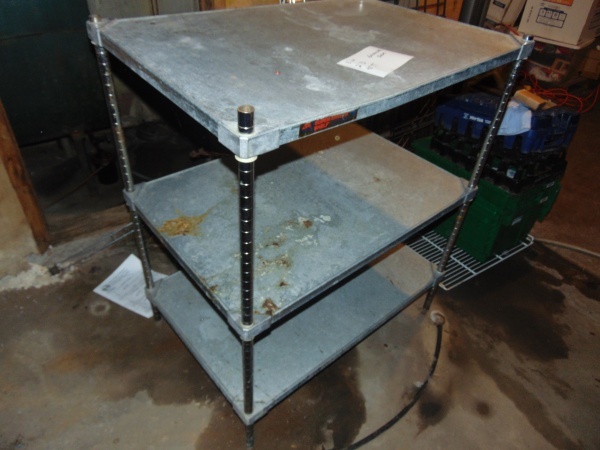 Galvanized Shelving
