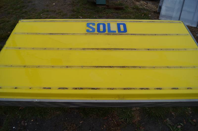 Lighted Letter Slot Sign