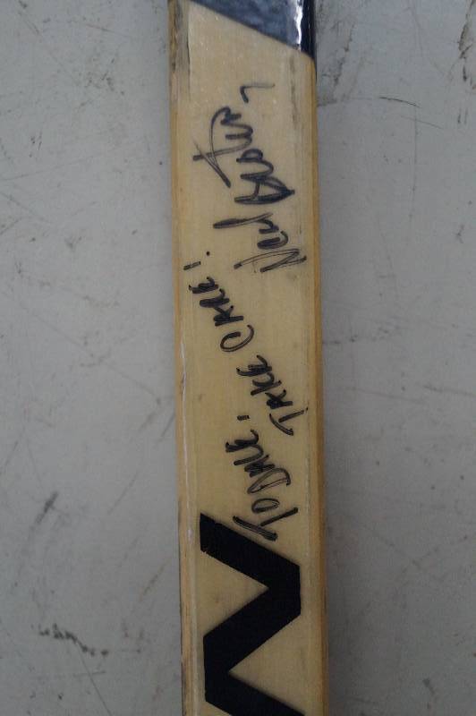Neil Broten Signed Hockey Stick