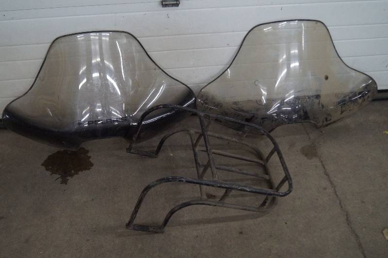 Polaris & Cobra Windshields & Carrier
