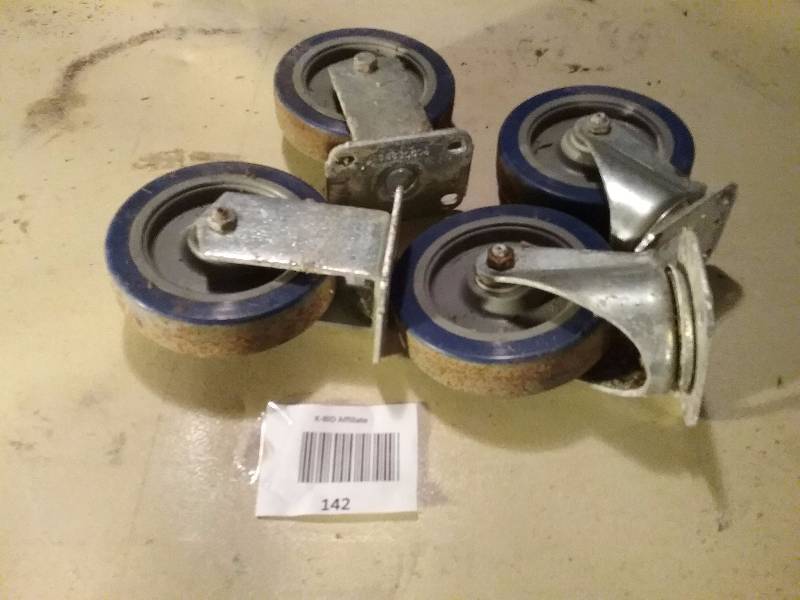 Set of 4 Casters & Wheels