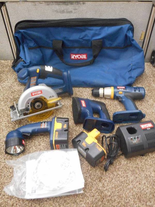 Like New Ryobi 18Volt Cordless Tool...