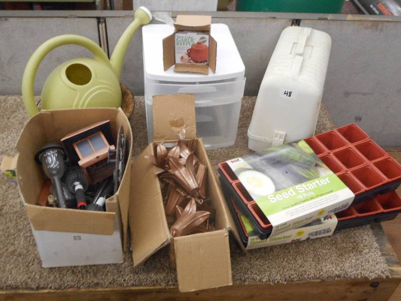 Large Lot Of Garden Supplies, Land...
