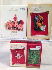 Hallmark Fan Themed Ornaments