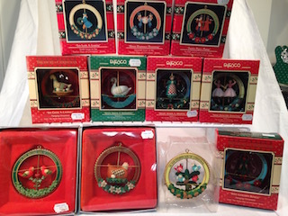 Enesco Twelve Days of Christmas Series Ornaments