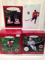 Hallmark Hockey Themed Ornaments