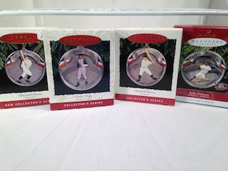 Hallmark Baseball MLB Themed Ornaments
