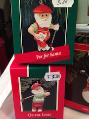 Hallmark Golf Themed Ornaments