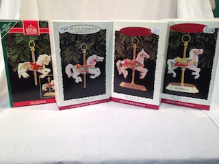 Hallmark Tobin Fraley Carousel Ornaments