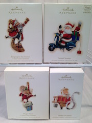 Hallmark Santa Themed Ornaments