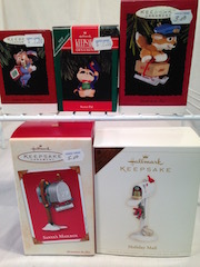 Hallmark Mailman Themed Ornaments