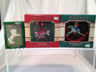 Enesco Horse Themed Ornaments