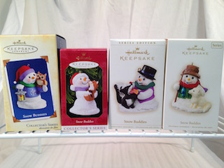 Hallmark Snowmen Themed Ornaments V