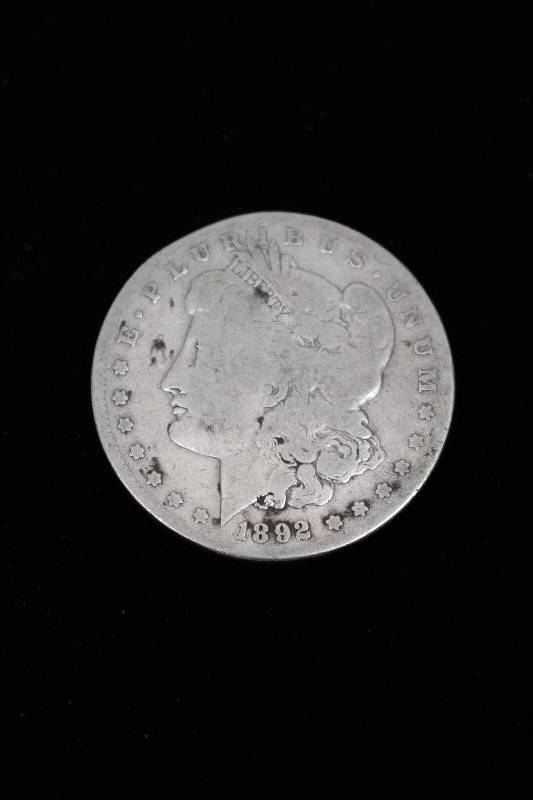 1892-S Morgan Silver Dollar Condition of F (Uncertified)