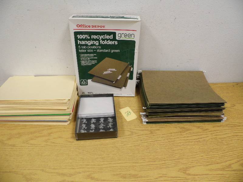 Hangning Folders - Note Cards