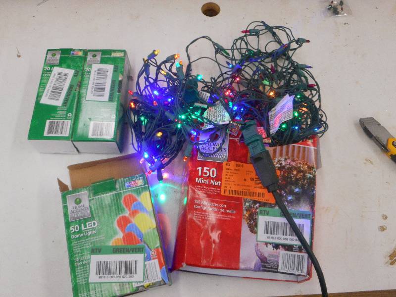 Miscellaneous Lot of CHRISTMAS LIGHTS