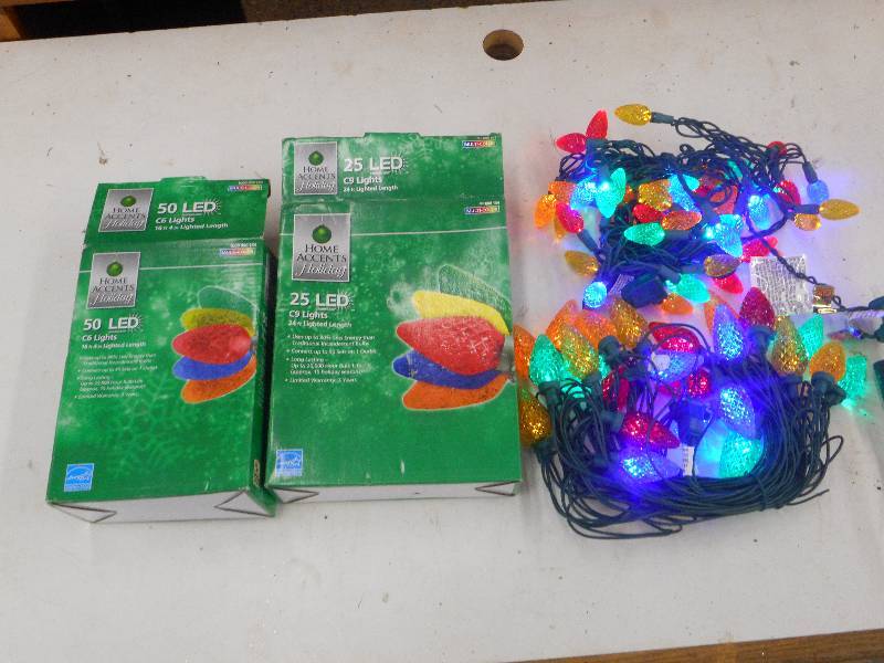 2 BOXES OF LED CHRISTMAS LIGHTS