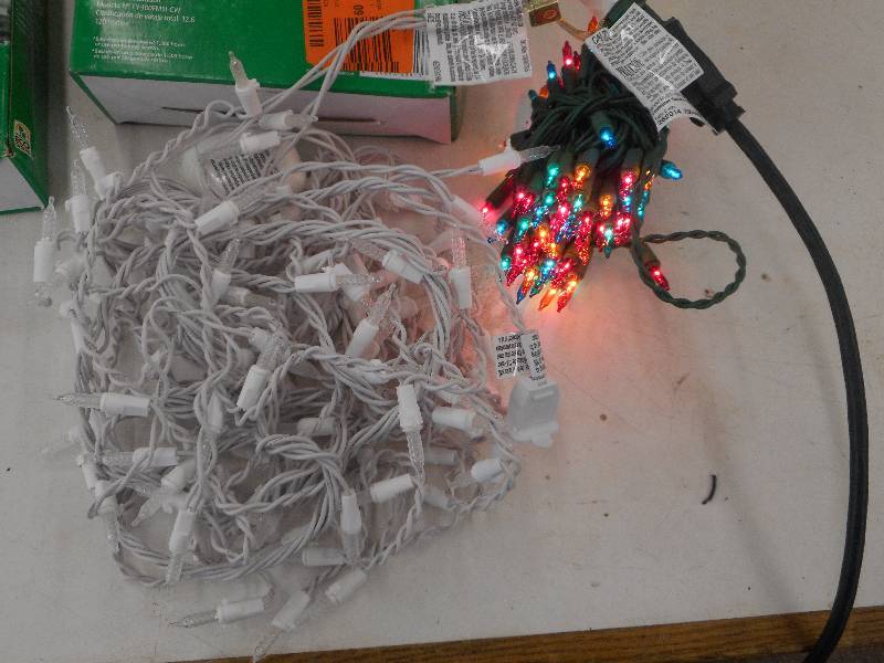 2 BOXES OF LED CHRISTMAS LIGHTS