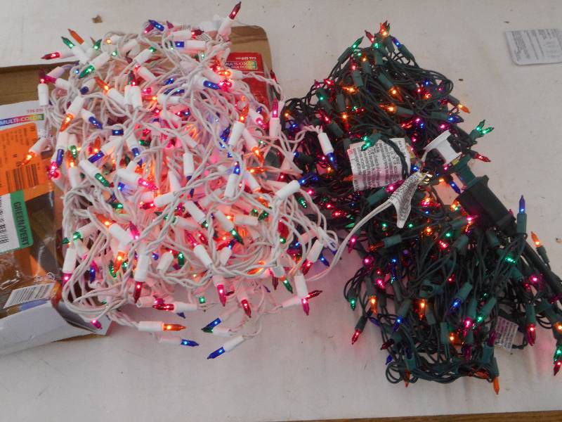 2 BOXES OF CHRISTMAS LIGHTS