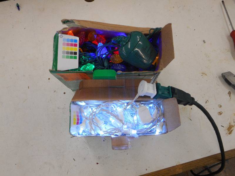 2 BOXES OF LED ECOSMART CHRISTMAS LIGHTS