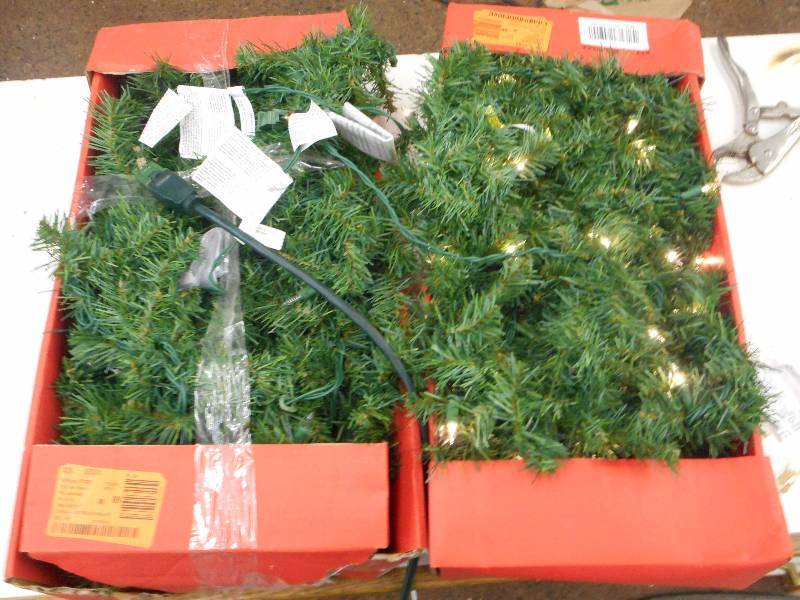 SET OF (2) 20 PRELIT NOBLE LIGHTS