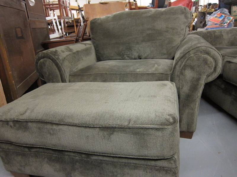 Chair and Ottoman