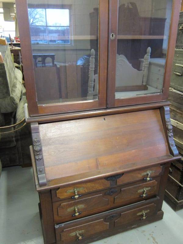 Secretary with Hutch