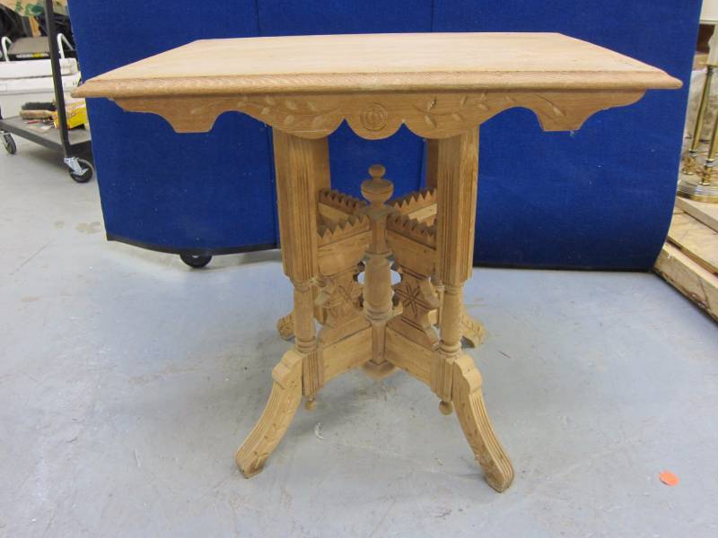 Ornate Oak Table