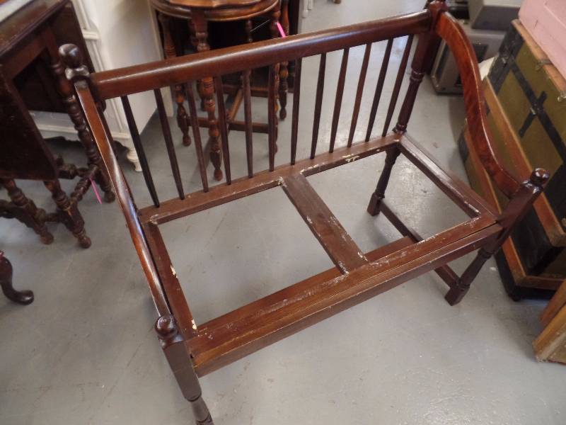 Wooden Bench Frame