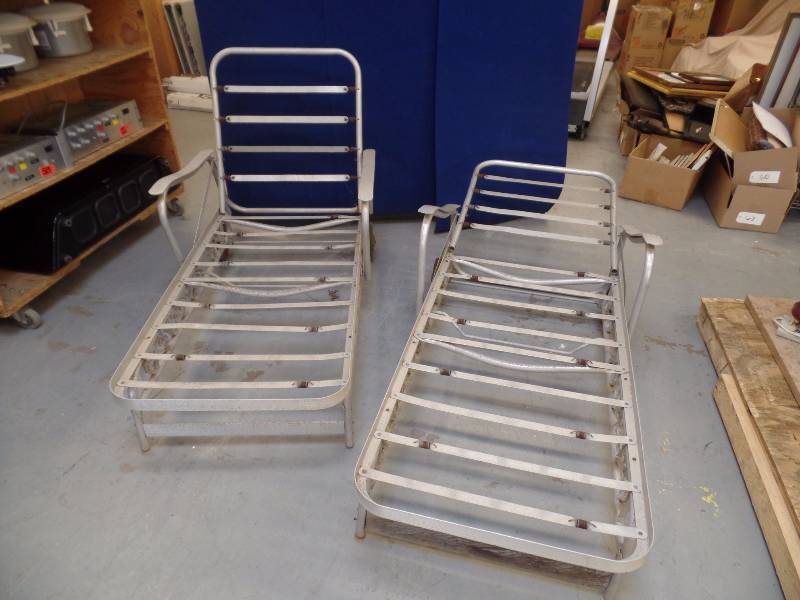 Pair of Hollywood Loungers