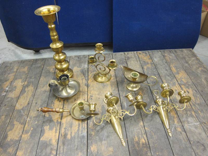 Brass Candle Holders