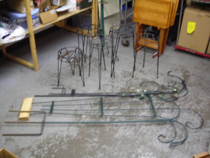 Plant Stands, Sheppard Hooks, Trellis