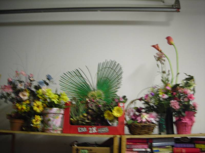 Large Variety Of Floral Arrangements