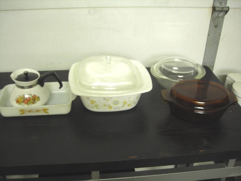 Corningware & Other Casaroles