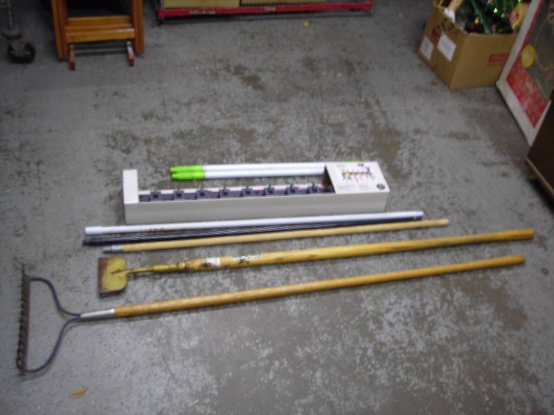 Garden Tools & New Tool Organizer