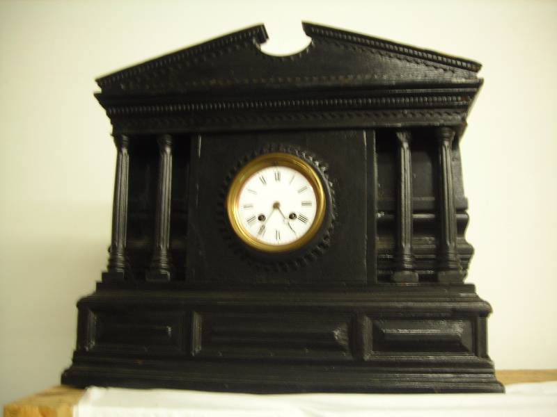 Vintage Mantle Clock (No Key)