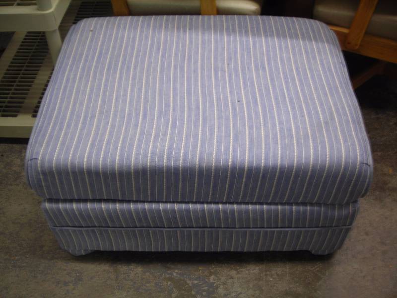 Upholstered Ottoman 24 x 33 x16