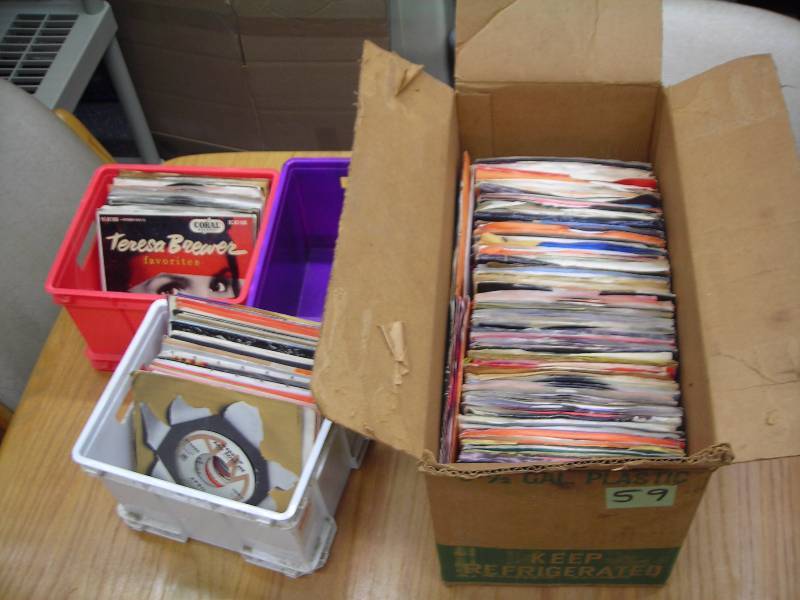 Lot Of 45s Records