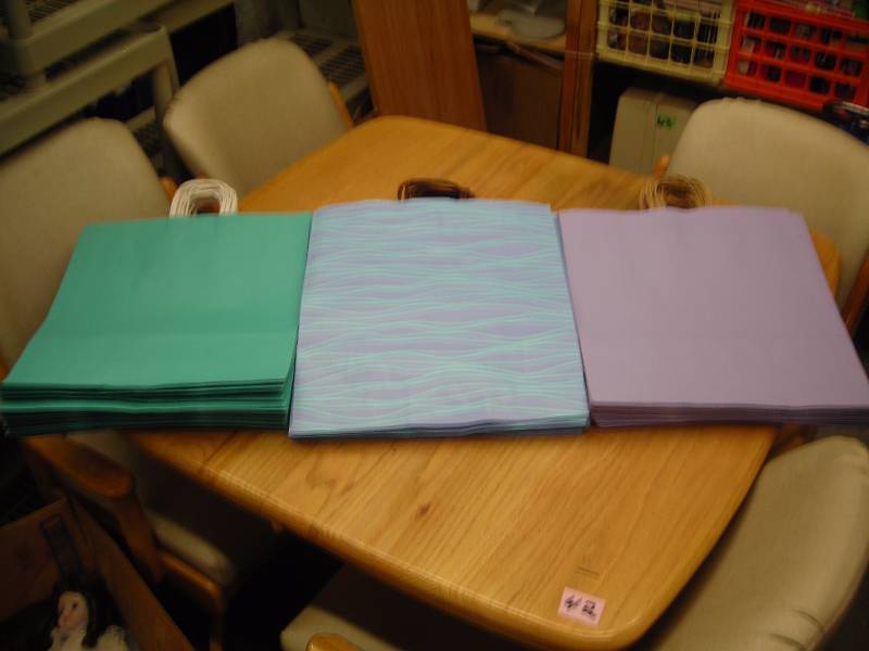 Lot Of New Gift Bags (19 Turquoise, 18 Tu-Tone, 14 Periwinkle)