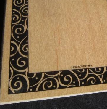 lot 104 image: Stampin Up - Stamp