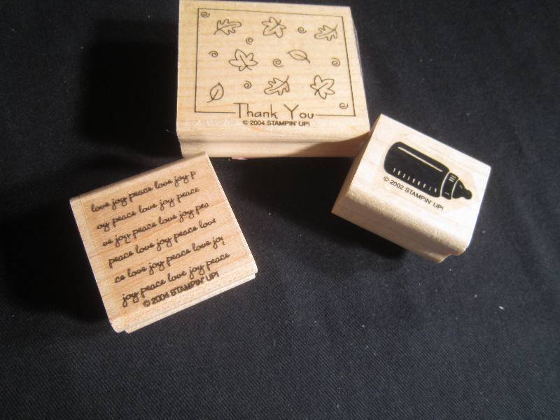 Stampin Up - 3 Stamps