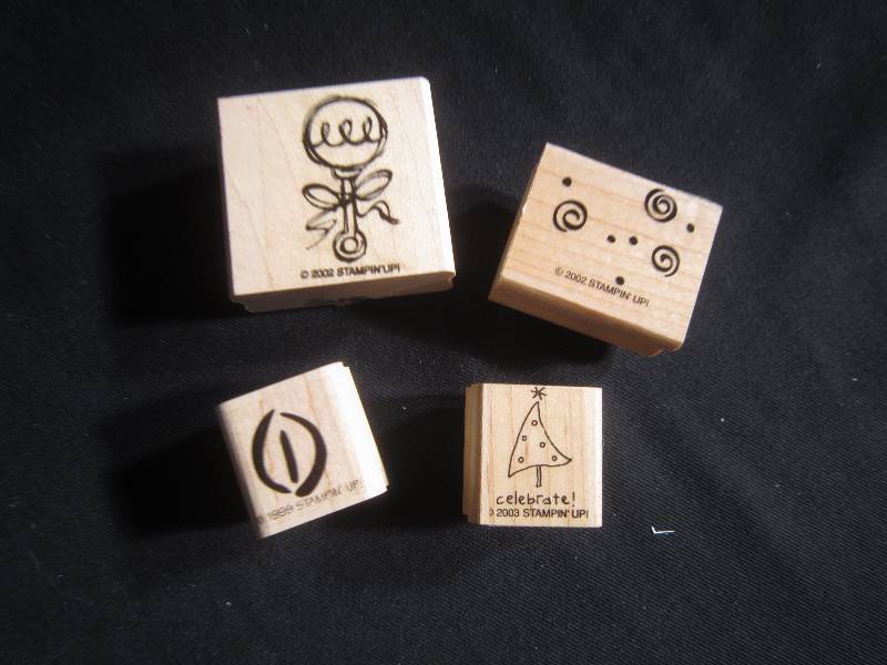 Stampin Up - 4 Stamps