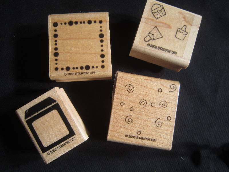 Stampin Up - 4 Stamps
