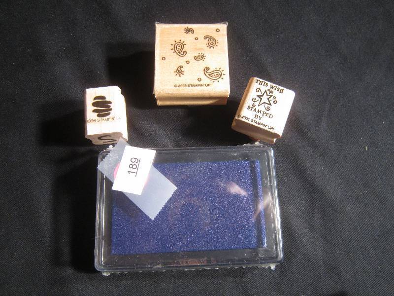 Stampin Up - 3 Stamps & Ink